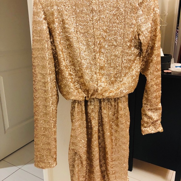 Beautiful gold dress for the holidays! - Picture 3 of 3